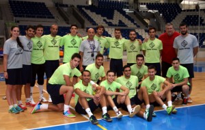El Palma Futsal posa en Son Moix 