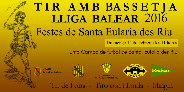 Poster Lliga Balea Santa Eulari 2016