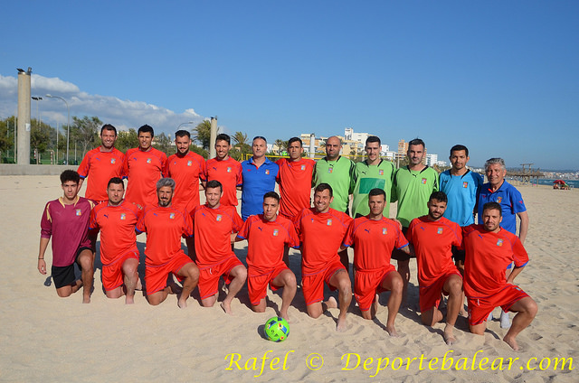 Selección Futbol Playa Masculino Sub-16, Foto archivo