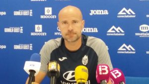 Declaraciones de Xavi Calm entrenador del Atlético Baleares