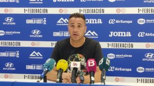 Rueda de prensa Jordi Roger previa al partido At Baleares - CD Eldense