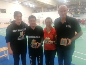 El Badminton Palma y Calvia asaltan el Nacional de Toledo